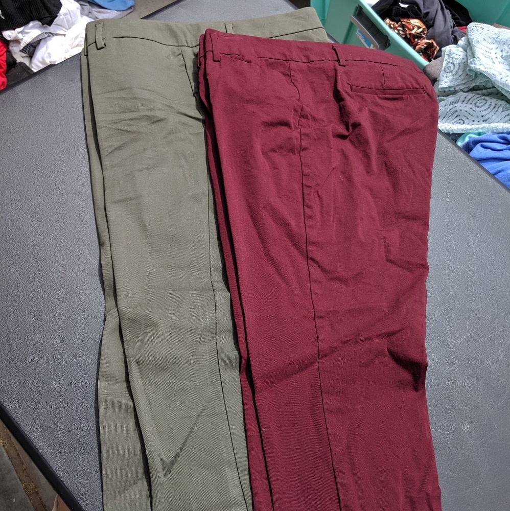 2 pair pants